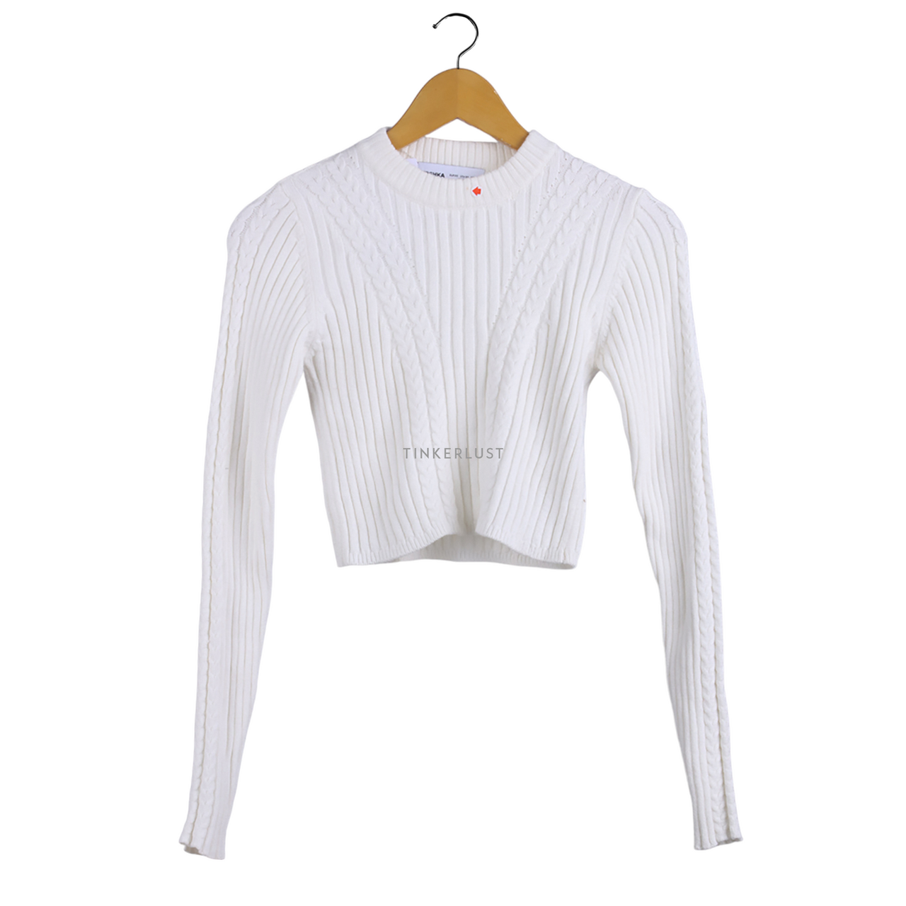 Bershka white clearance sweater